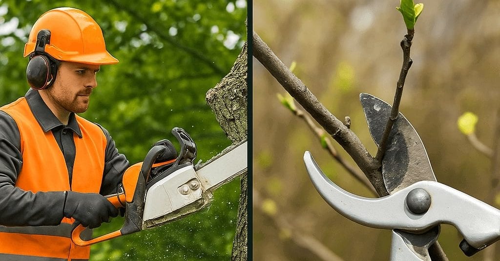 Tree Trimming vs. Tree Pruning in Ann Arbor